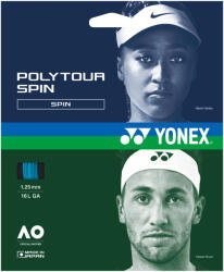Yonex Racordaj plic Yonex Poly Tour Spin 125 - albastru (PTGSPN-BL1.25)