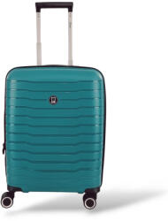 Rain Valiză de Călătorie de Cabină Dura Albastru Petrol cu 4 Roți Înălțime 55cm (rb80134c-GREEN) Valiza