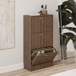 haaus Pantofar Rin, 3 Usi, Stejar Bronz, 63 x 30 x 120 cm (929015)