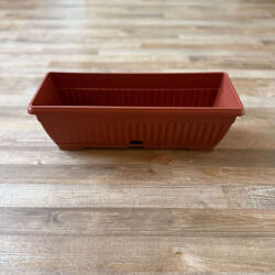  Virágláda alátéttel Mediterrán stílus 50cm