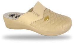 DrMonteBosco Shoes Monte Bosco női kényelmi klumpa - 6204 Bézs gyógypapucs