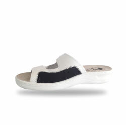 DrMonteBosco Shoes Monte Bosco női kímélő bütyökvédő papucs - 481 fehér gyógypapucs