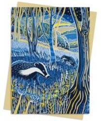Flame Tree Karnet B6 Foraging by Moonlight Annie Soudain