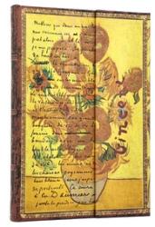 Paperblanks Sunflowers Midi cu linii