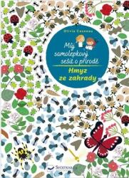 Olivia Cosneau Caietul meu cu autocolante despre natură: Insecte din grădină Carte de colorat