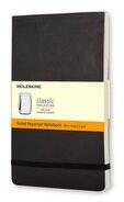 Moleskine Moleskine: Reporter moale, liniat, negru, S