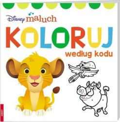 opracowanie zbiorowe Disney Little One. Color by code Carte de colorat