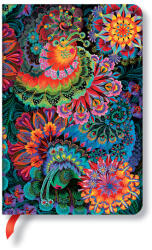 Paperblanks Notițe Olena’s Garden, Moonlight Mini în linii, Paperblanks
