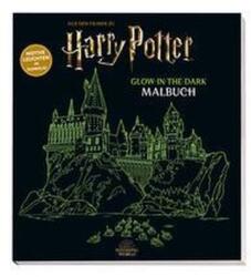Panini Verlags GmbH Din filmele Harry Potter: Carte de colorat care luminează în întuneric Carte de colorat