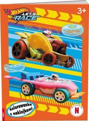 praca zbiorowa Hot Wheels. Carte de colorat cu abțibilduri Carte de colorat