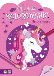 Zielona Sowa Unicorni. Cărțile mele dulci de colorat Carte de colorat