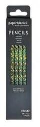 Paperblanks Creion Emerald Flower 4 buc