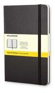 Moleskine Moleskine: Caiet cu copertă tare, cu pătrățele, negru, L