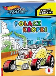 praca zbiorowa Hot Wheels. Conectează punctele Carte de colorat