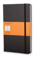 Moleskine Moleskine: Caiet cu copertă tare, liniat, negru, L