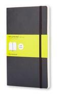 Moleskine Moleskine: Carnet moale, foi albe, negru, S