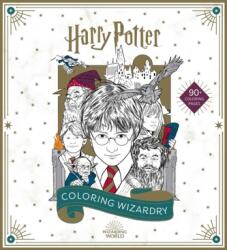 Insight Editions Harry Potter: Coloring Wizardry Carte de colorat