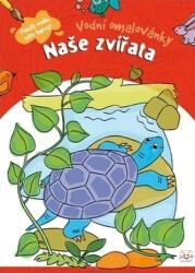 Aksjomat s. r. o Animalele noastre. Pagini de colorat cu tematică acvatică Carte de colorat
