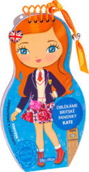 Julie Camel Îmbrăcăm păpuși britanice Kate Carte de colorat