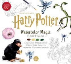 Audoire, Tugce Harry Potter: Magie în acuarelă: Flora și Fauna Carte de colorat