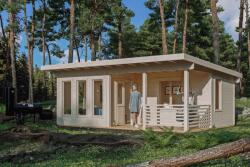 SKAN HOLZ Hétvégi faház Arnheim gerendaház (760688)