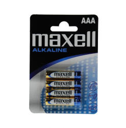 Somogyi Elektronic Maxell LR03 AAA elem, alkáli, mini ceruza, 1, 5V, 4 db/csomag (Maxell LR03)