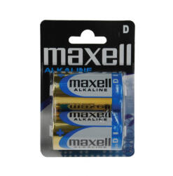 Somogyi Elektronic Maxell LR20 D elem, féltartós, góliát, 1, 5V, 2 db/csomag (Maxell LR20)