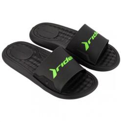 Rider papucs STEP SLIDE BLACK/GREEN (12265AT24344)