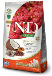 N&D Quinoa Skin&Coat (bőr&szőr) hering medium/maxi száraz kutyatáp 2, 5kg - pegazusallatpatika