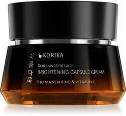 KORIKA Korean Heritage Jeju Mandarine & Vitamin C Brightening Capsule Cream озаряващ крем с витамин С 50ml