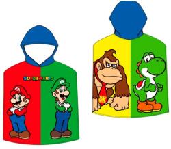Nintendo Mario Bros mikroszálas poncsó törölköző Ajándéktárgyak