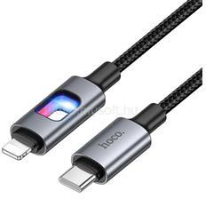hoco. Xiaomi Redmi Note 17 / iPhone 14 Plus / iPhone 14 Pro Max U144 adatkábel Type-C - lightning, 120cm, FEKETE (HOCO_U144_C_L_B) (HOCO_U144_C_L_B)