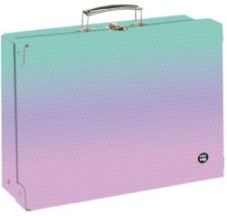 Oxybag OXY NEXT Laminált kisbőrönd, szögletes, A4, Ombre Pink (6-10026)