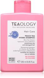 Teaology Peach Tea Hydra Shampoo hidratáló sampon károsodott haj erősítésére 250 ml