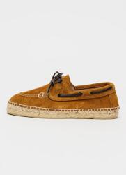 Manebi Manebi, Nyersbőr espadrilles, Barna, 36 (X00KG000000-ALMOND-36)