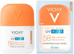 Vichy - Fluid hidratant colorat cu protectie solara SPF 50 Nuanta Light Capital Soleil UV Aqua, 50 ml
