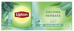 Lipton ízesített zöld tea mentával, 20 filter, 26 g