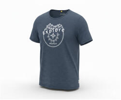 Devold Active Explore Tee Man férfi póló M / sötétkék
