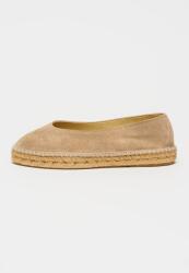 Manebi Manebi, Nyersbőr espadrilles, Tópbarna, 39 (W19BK000000-VINTAGE-TAUPE-39)
