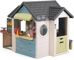 Smoby Căsuță restaurant cu atelier de lucru Chef House Life Smoby cu bucătărie extensibilă cu filtru UV, de la 24 luni (SM810307-V) Casuta pentru copii