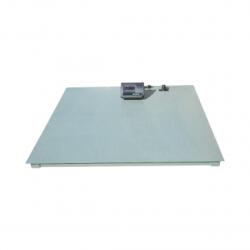 Breckner Cantar electronic de podea 5000 kg, platforma striata 150x150cm, baterie 6V 4Ah, afisaj LED