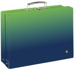 Oxybag OXY NEXT Laminált kisbőrönd, szögletes, A4, Ombre Green (6-09826)