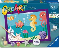 Ravensburger Set de pictat după numere Ravensburger CreArt - Fundul mării (12023268)