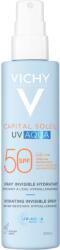 Vichy Spray hidratant pentru fata si corp SPF50, Capital Soleil UV Aqua, 200 ml, Vichy
