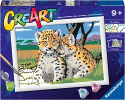Ravensburger Set de pictat după numere Ravensburger CreArt - Doi râși (20262)