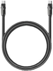 Ttec Cablu ttec - ExtremeCable Hip, USB-C/USB-C, 60W, gri (8694470828169)