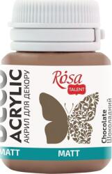 Rosa Talent Akril festék Chocolate (46) Mat 20 ml 1 db (20046)