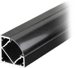 V-TAC Profil aluminiu pentru bandă LED, 2000 x 19 x 19 mm, negru (SKU-2877)