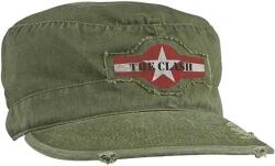 The Clash Star Logo (Distressed) Шапка с козирка Olive Green UNI (<![CDATA[CLMILCAP01GR01]]>)