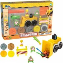 Trifox Plasticine modeling clay bulldozer